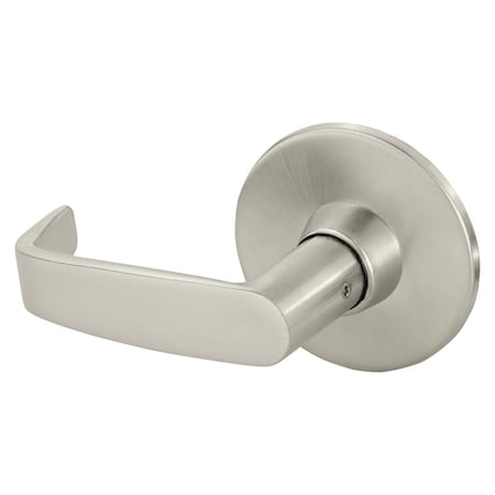 Sargent Grade 1 Passage Cylindrical Lock, L Lever, L Rose, Non-Keyed, Satin Nickel Finish, Non-handed 28-11U15 LL 15